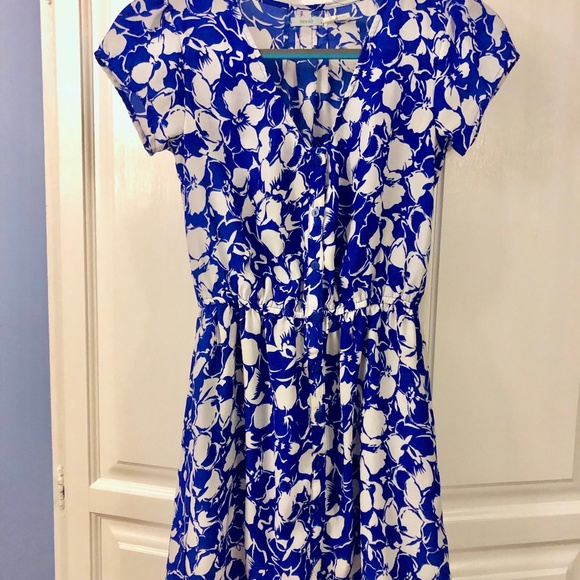UO Kimchi Blue Hawaiian Front-Button Summer Dress - Picture 2 of 3
